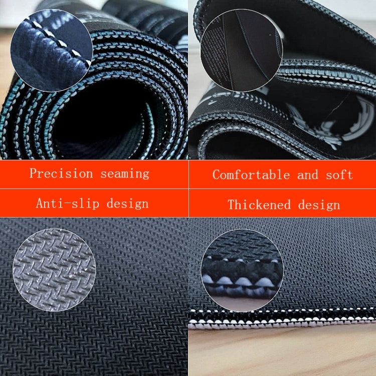 2 PCS Heat Transfer Non-Slip Single-Sided Office Gaming Mouse Pad, 2mm, 3mm