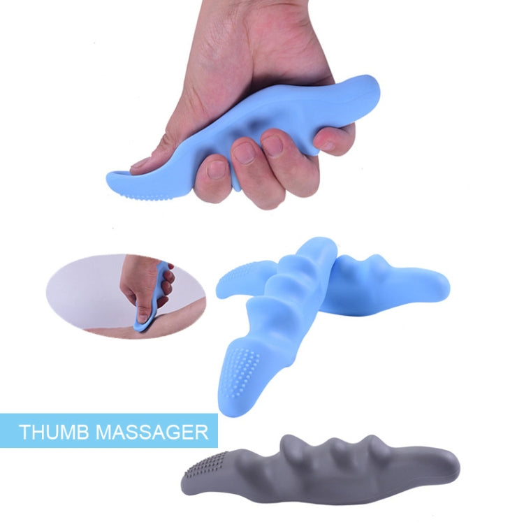 Silicone Thumb Bump Massager Muscle Relaxation Massage Fascia Device, Thumb Pink, Thumb Blue, Thumb Gray, Thumb Green, Resin Pink, Resin Jade, Quadratic Pink, Quadratic Blue, Quadratic Gray, Quadratic Orange