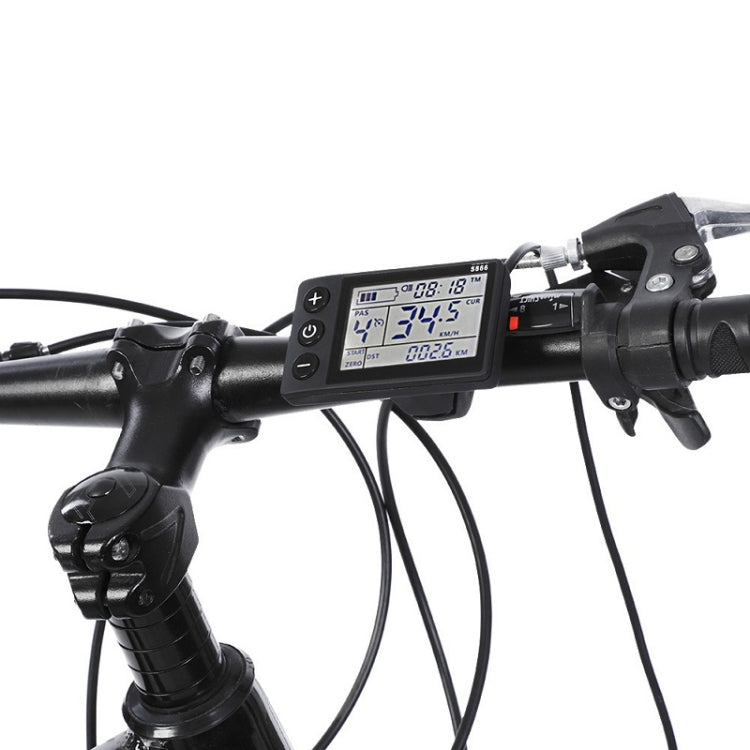 LCD Display Electric Bicycle Dashboard, B Type 36V / 48V