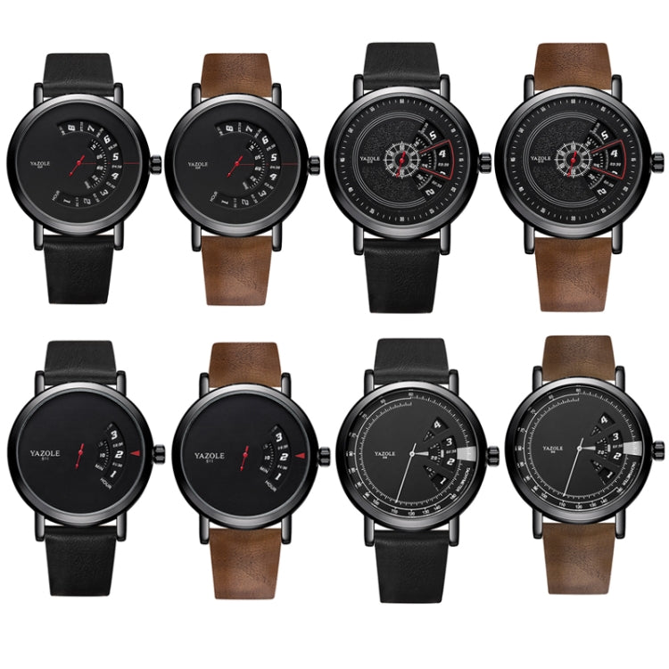 YAZOLE Turntable Men Quartz Watch, 509 Black Tray Black Belt, 509 Black Tray Brown Belt, 510 Black Tray Black Belt, 510 Black Tray Brown Belt, 511 Black Tray Black Belt, 511 Black Tray Brown Belt, 518 Black Tray Black Belt, 518 Black Tray Brown Belt   ...
