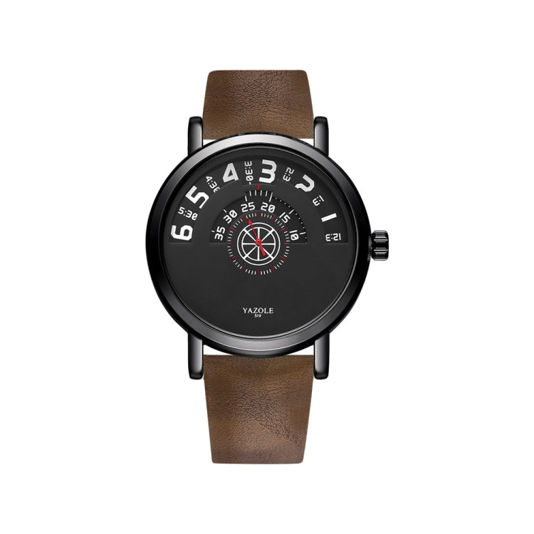 YAZOLE Turntable Men Quartz Watch, 509 Black Tray Black Belt, 509 Black Tray Brown Belt, 510 Black Tray Black Belt, 510 Black Tray Brown Belt, 511 Black Tray Black Belt, 511 Black Tray Brown Belt, 518 Black Tray Black Belt, 518 Black Tray Brown Belt   ...