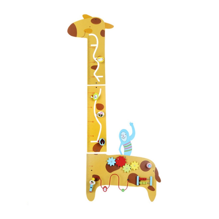 Children Early Education Puzzle Wall Toys Wall Games Montessori Teaching Aids, Style:, Crocodile, Owl, Giraffe, Worm
