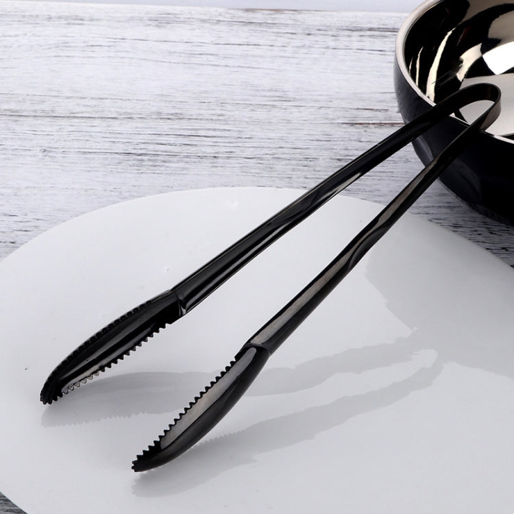 304 Stainless Steel Food Clip,Style:, Ice Clip (Gold), Ice Clip (Black)