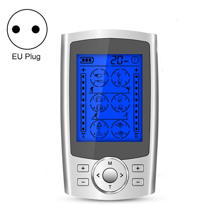 24-Mode Digital Electronic Pulse Massager Intelligent Whole Body Physical Therapy Meridian Massager, US Plug, EU Plug, AU Plug, UK Plug