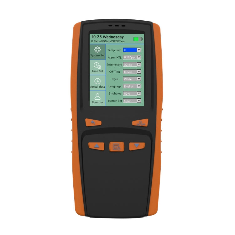 DM509-O3 Handheld Portable Ozone Analyzer O3 Ozone Gas Detector Intelligent Sensor Ozone Meter, DM509-O3