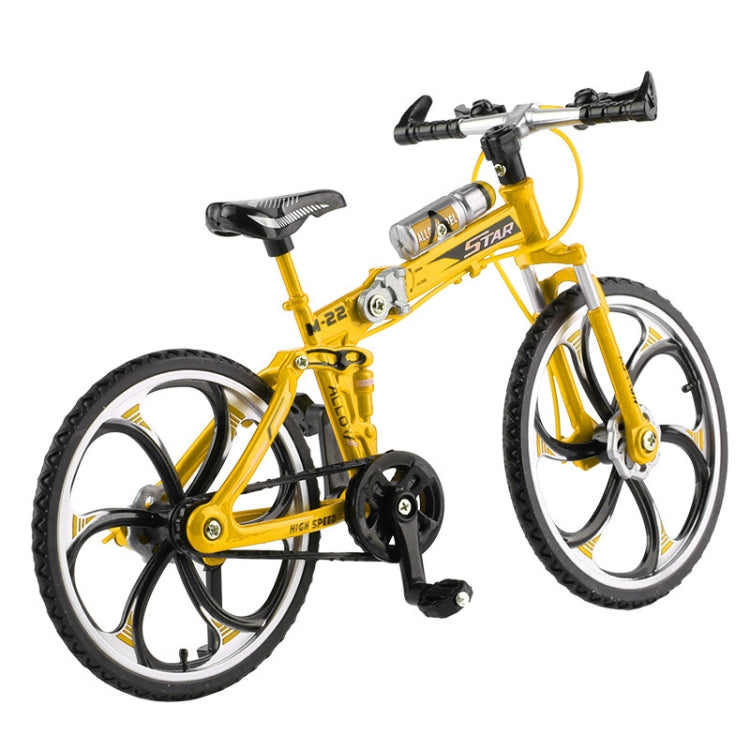 1:8 Scale Simulation Alloy Bicycle Model Mini Bicycle Toy Decoration, Folding-Blue, Folding-Red, Folding-Yellow, Mountain Bike-Red, Mountain Bike-Yellow, Race Bike-Red, Race Bike-Black, Race Bike-Yellow, Road Bike-Pink, Road Bike-Green, Road Bike-Blue ...