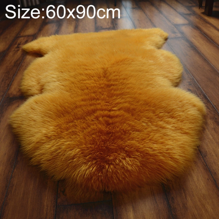 Pure Real Wool Sofa Cushion Fur Full Whole Sheepskin Carpet Window Decoration Mat, 60x90cm, 65x100cm