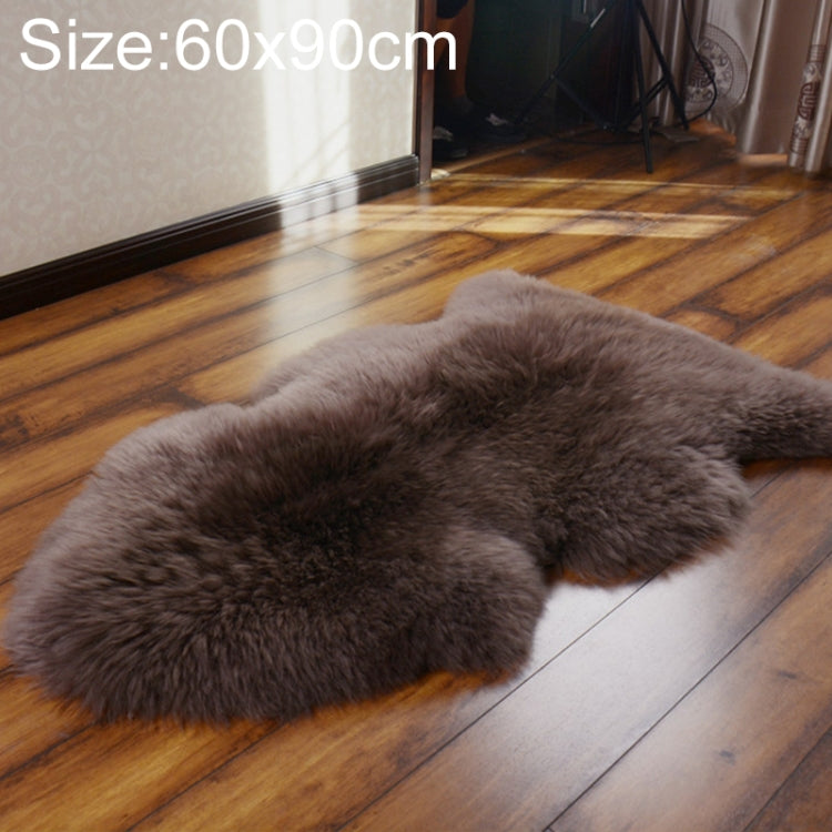 Pure Real Wool Sofa Cushion Fur Full Whole Sheepskin Carpet Window Decoration Mat, 60x90cm, 65x100cm