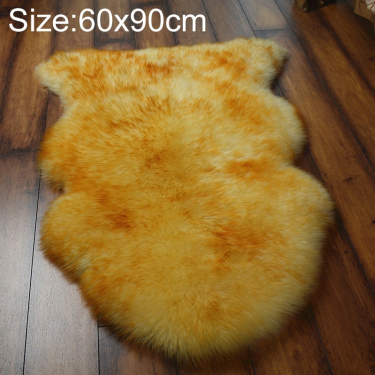 Pure Real Wool Sofa Cushion Fur Full Whole Sheepskin Carpet Window Decoration Mat, 60x90cm, 65x100cm
