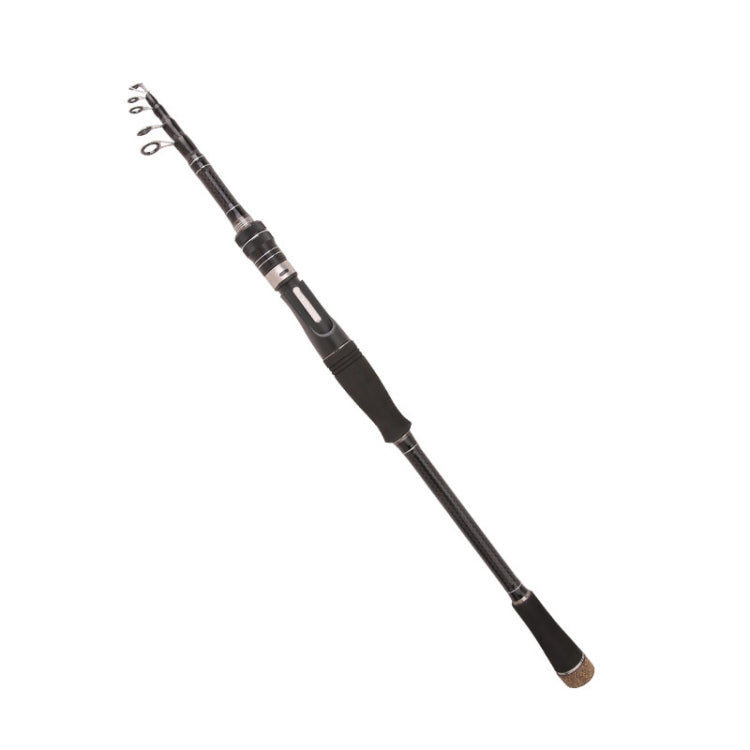 Carbon Telescopic Luya Rod Short Section Fishing Throwing Rod, 1.8m, 2.1m, 2.4m, 2.7m, 3.0m, 3.3m, 3.6m