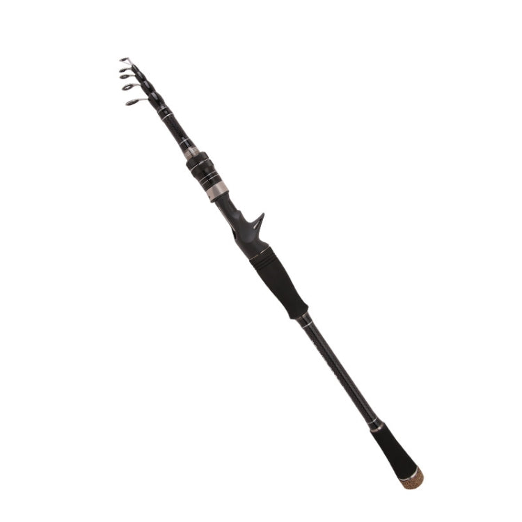 Carbon Telescopic Luya Rod Short Section Fishing Throwing Rod, 1.8m, 2.1m, 2.4m, 2.7m, 3.0m, 3.3m, 3.6m