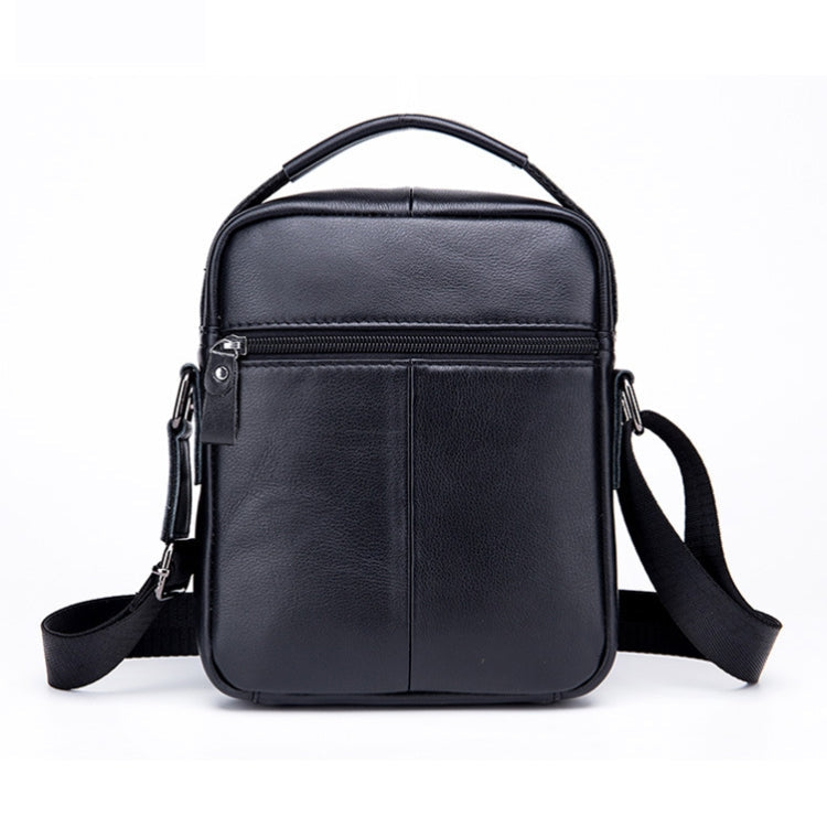 BUFF CAPTAIN 777 Men Leather Shoulder Bag First-Layer Cowhide Retro Large Capacity Satchel