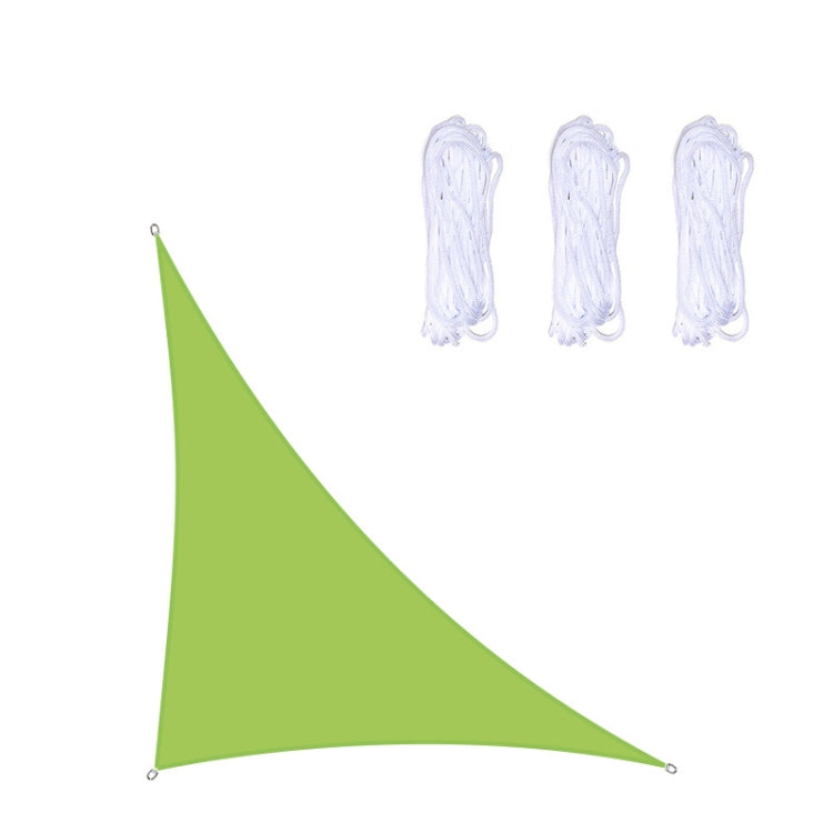 Triangle Outdoor Garden Sunshade Sail Waterproof Anti-UV Canopy, Size: 5m x 5m x 7.1m, 5m x 5m x 7.1m