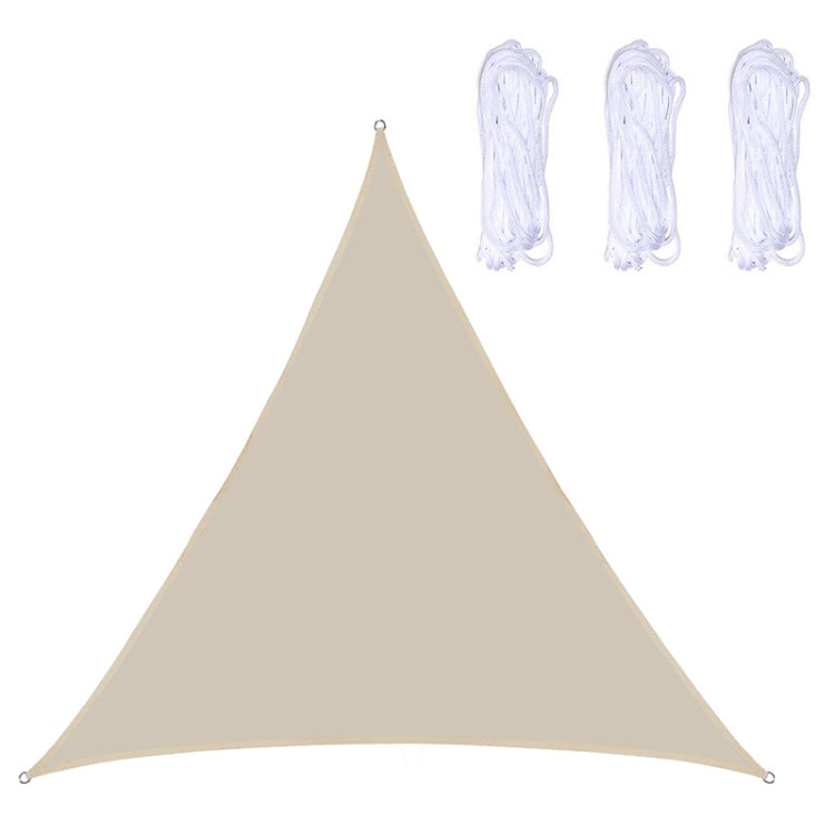 Triangle Outdoor Garden Sunshade Sail Waterproof Anti-UV Canopy, Size: 6m x 6m x 6m, 6m x 6m x 6m