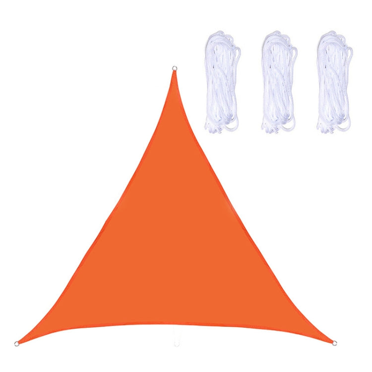 Triangle Outdoor Garden Sunshade Sail Waterproof Anti-UV Canopy, Size: 6m x 6m x 6m, 6m x 6m x 6m