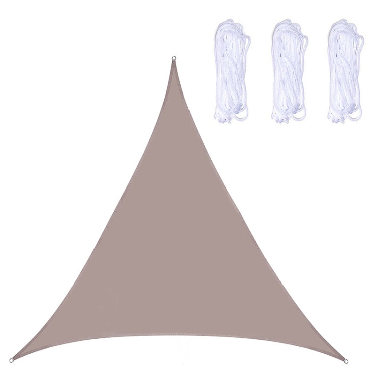 Triangle Outdoor Garden Sunshade Sail Waterproof Anti-UV Canopy, Size: 6m x 6m x 6m, 6m x 6m x 6m