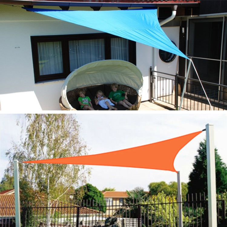 Triangle Outdoor Garden Sunshade Sail Waterproof Anti-UV Canopy, Size: 6m x 6m x 6m, 6m x 6m x 6m