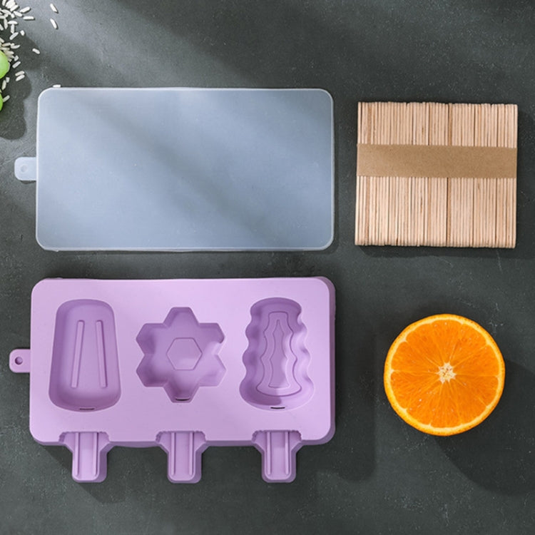 Homemade Children Cute Silicone Cartoon Popsicle Ice Cream Mould, Large Fruit