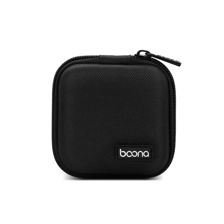 2 PCS Baona BN-F001 Headset Oxford EVA Storage Box Data Cable Charger Organizing Box, Gray, Black