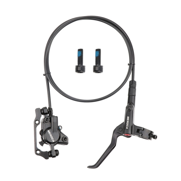Meroca M800 Bicycle Brake Mountain Bike Universal Bilateral Brake Oil Pressure Disc Brake, Style:, 1 Pair Oil Brakes, 1 Pair Oil Brakes + 1 Pair Disc Brakes, Right Front 800mm, Left Back 1400mm, Right Front 800mm + Disc Brake                           ...