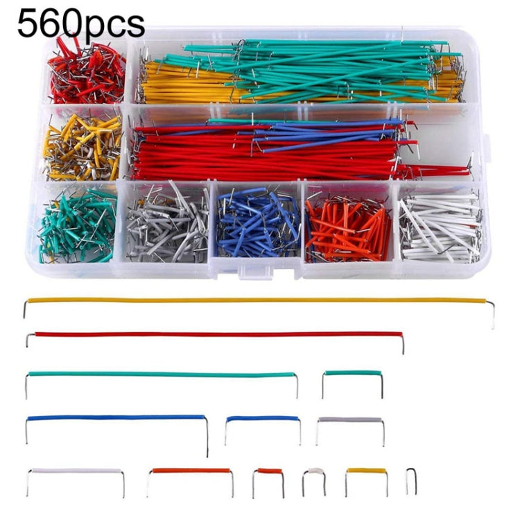 14 Lengths Jumper Wire U Shape Solderless Breadboard Jumper Wire Kit, 840 PCS, 560 PCS, 140 PCS