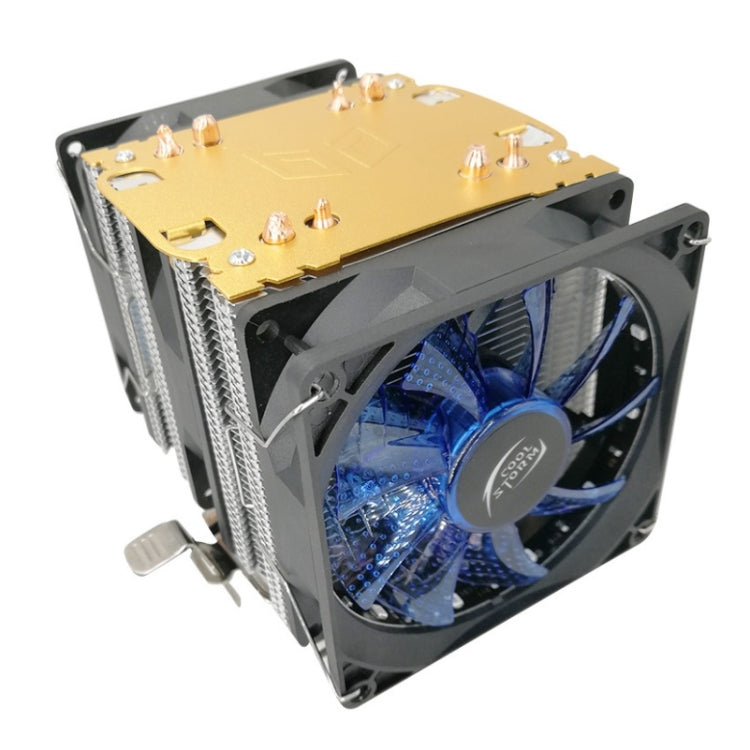 COOL STORM CT-4U-9cm Heat Pipe Dual-Tower CPU Radiator Copper Pipe 9 Cm Fan For Intel/AMD Platform Specification：, Aurora Single Fan 3 Line, Aurora Single Fan 4 Line, Aurora Double Fan 3 Line, Aurora Three-fan 3 Line                                    ...