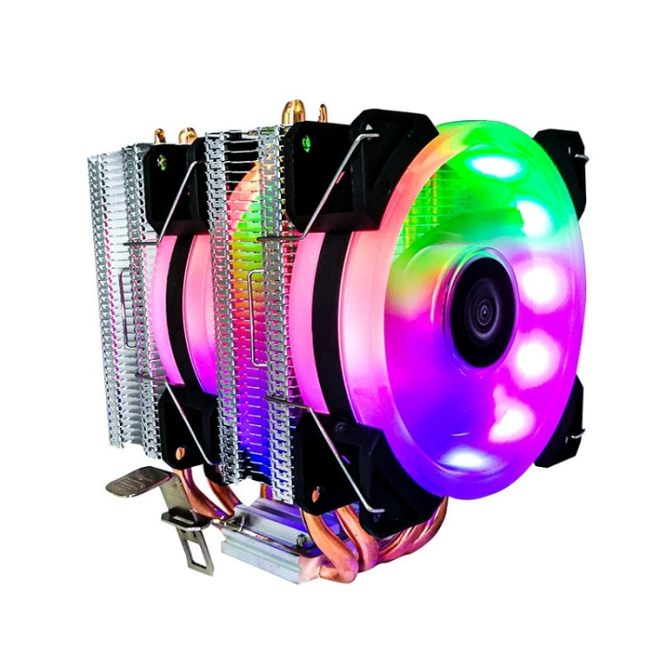 COOL STORM CT-4U-9cm Heat Pipe Dual-Tower CPU Radiator Copper Pipe 9 Cm Fan For Intel/AMD Platform Specification：, Aurora Single Fan 3 Line, Aurora Single Fan 4 Line, Aurora Double Fan 3 Line, Aurora Three-fan 3 Line                                    ...