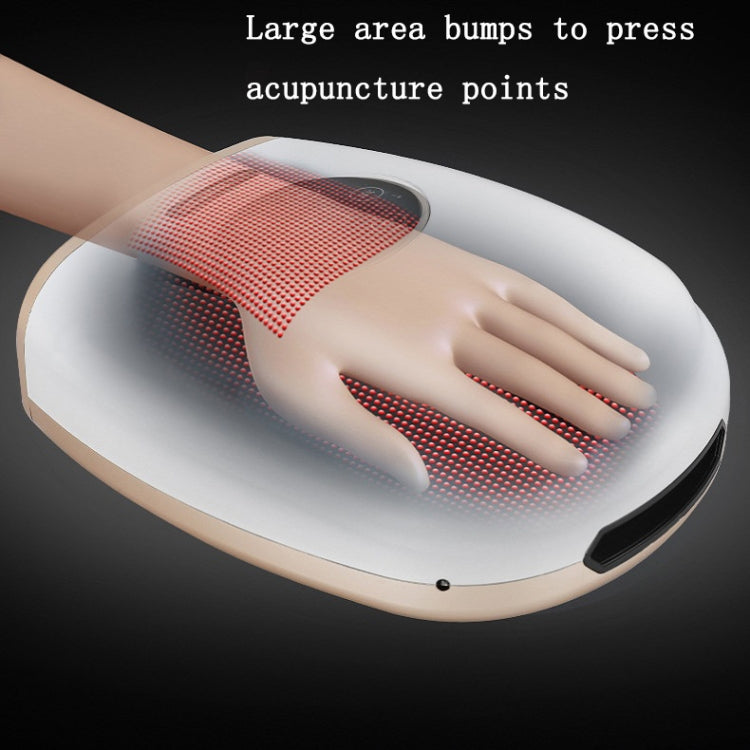 Hand Finger Joint Massager Wrist Palm Physiotherapy Mouse Hand Meridian Acupoint Massager, Charging, Amber Gold, Pearl White, Rose Red, Pearl Black
