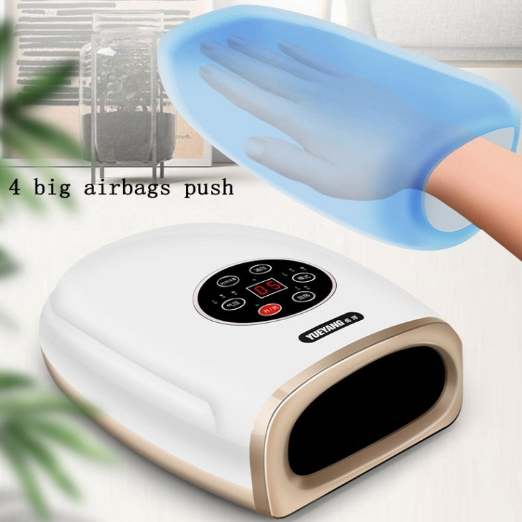 Hand Finger Joint Massager Wrist Palm Physiotherapy Mouse Hand Meridian Acupoint Massager, Charging, Amber Gold, Pearl White, Rose Red, Pearl Black