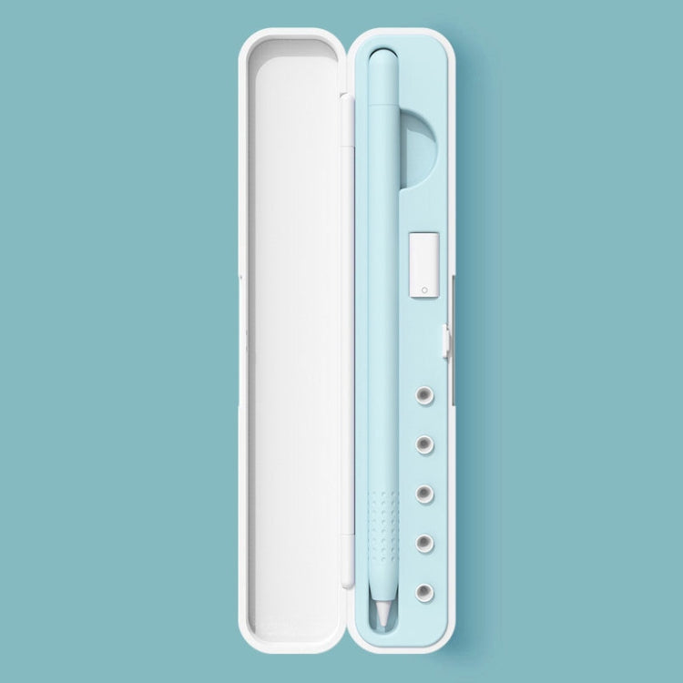 Silicone Stylus Protection Storage Box Box For Apple Pencil 1 / 2 , Specification:, 8mm (Graphite Black), 8mm (Clove Purple), 8mm (Dark Night Green), 8mm (Glacier Blue), 10mm (Graphite Black), 10mm (Clove Purple), 10mm (Dark Night Green)               ...