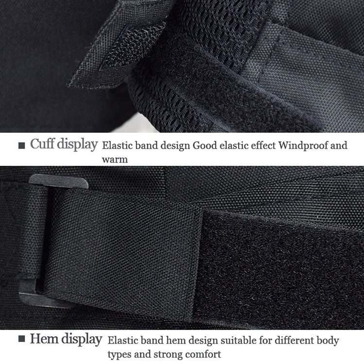 GHOST RACING GR-Y05 Motorcycle Cycling Cloth Men Knight Racing Jacket Keep Warm Anti-Fall Locomotive Off-Road Suit, M, XL