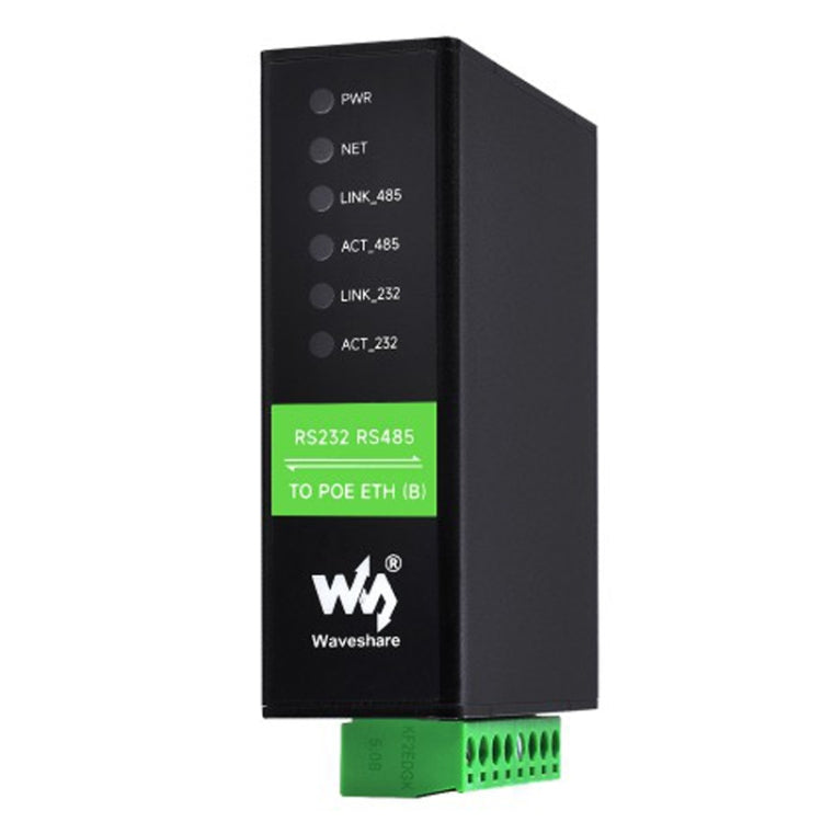 Waveshare RS232 RS485 To RJ45 Ethernet Serial Server, 25108, 25391