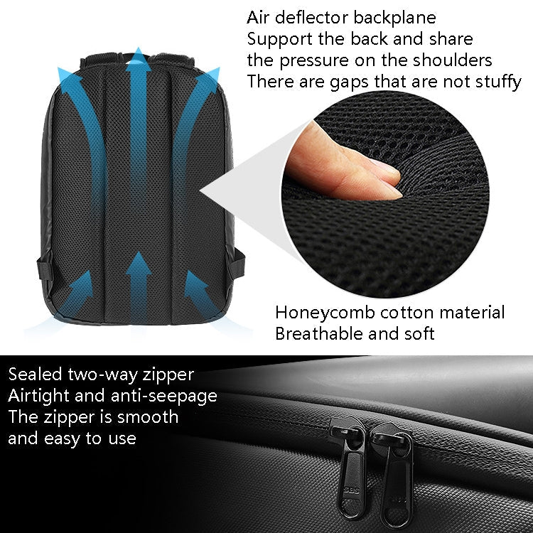 LED Display Backpack Smart Advertising Screen Waterproof PU Backpack, PU Backpack