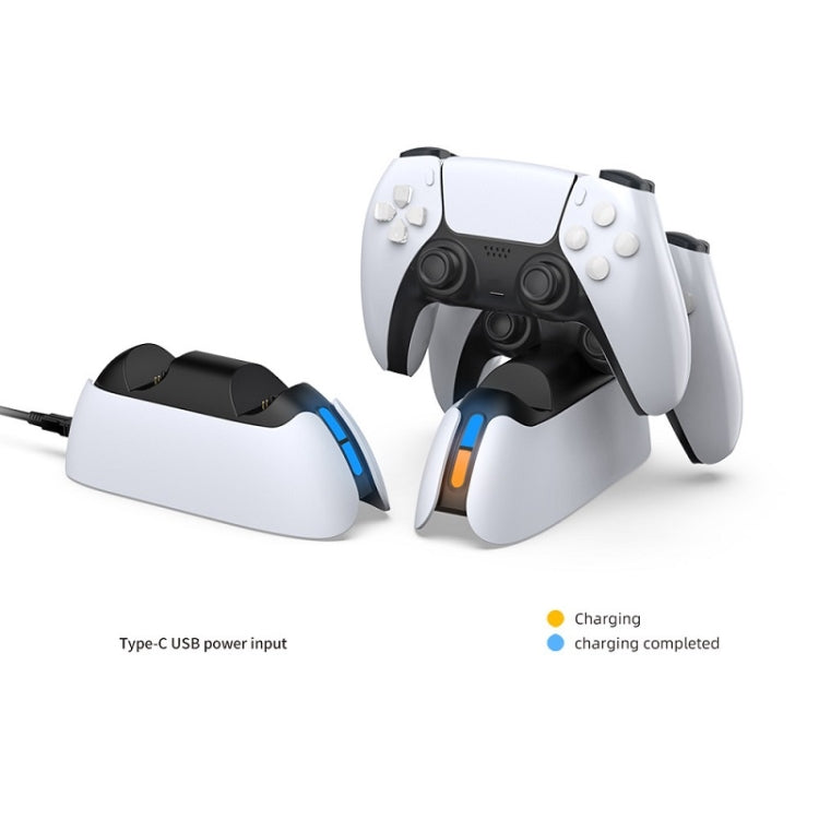 DOBE TP5-05103 Contact-Type Gamepad Charging Base With Indicator Light For PS5, TP5-05103