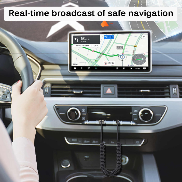 BY301 AUX Car Bluetooth 5.0 Receiver Mobile Call Bluetooth Adapter, BY301