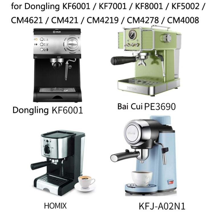 DL-1 Zinc Alloy Coffee Maker Bottomless Handle For Dongling, Style:, Plastic, Black Rosewood, Red Gem, Black Rosewood Buckle, Red Gem Curved, Red Rosewood Straight, Red Gem Without Buckle, Bamboo Without Buckle