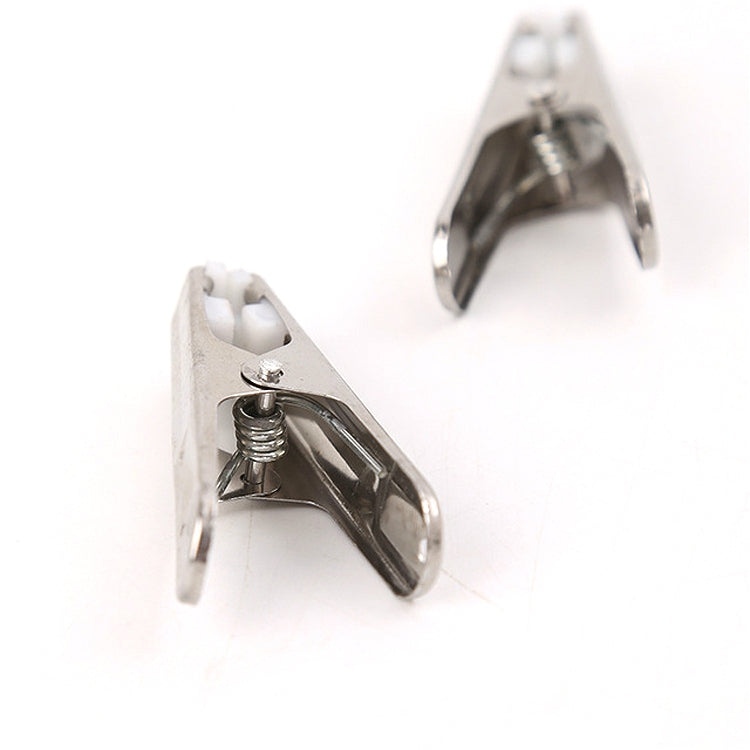 20 PCS Multifunctional Stainless Steel  Laundry Folder Peg Clothes Storage Clip, Clothes Storage Clip