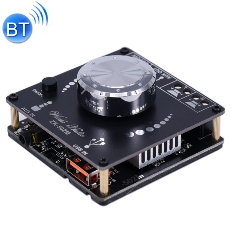 ZK-502M Stereo Bluetooth Digital Power Amplifier Motherboard, ZK-502M