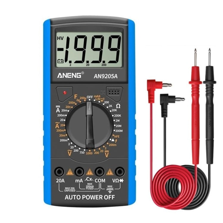 ANENG Automatic High-Precision Intelligent Digital Multimeter, AN9205A