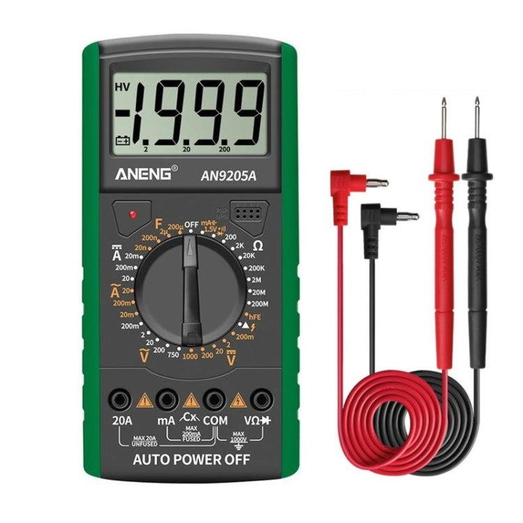 ANENG Automatic High-Precision Intelligent Digital Multimeter, AN9205A