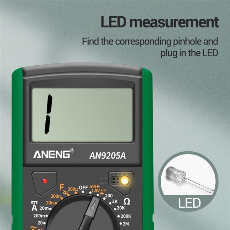 ANENG Automatic High-Precision Intelligent Digital Multimeter, AN9205A