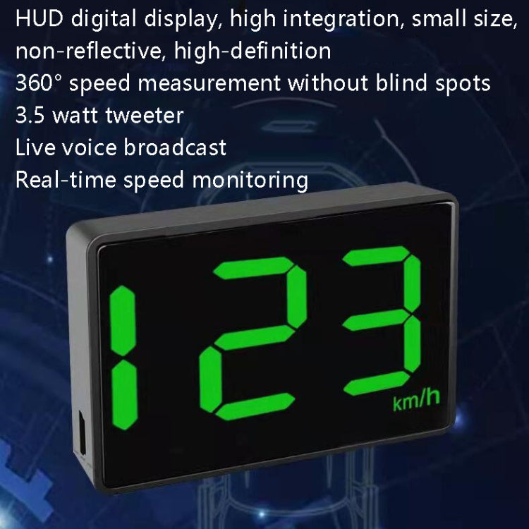 Y02 HUD Smart Bluetooth GPS Universal Electronic Dog Automotive Speedometer, Y02 HUD