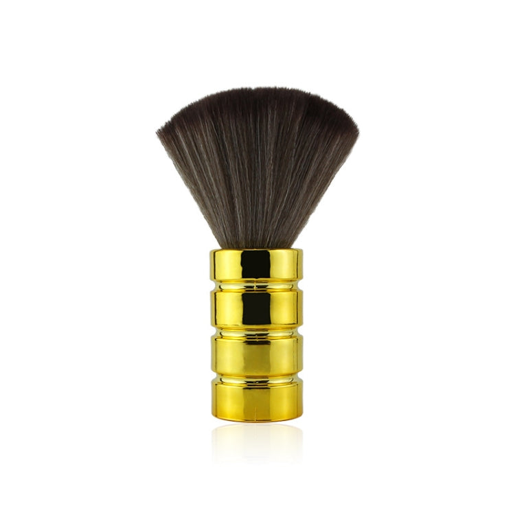 Electroplating Broken Hair Brush Haircut Neck Cleaning Brush, Four-section Gold, Four-section Silver, Four-section Gradient Purple, Round Handle Silver, Round Handle Gold, Round Handle Gradient Yellow, Round Handle Gradient Yellow Purple               ...