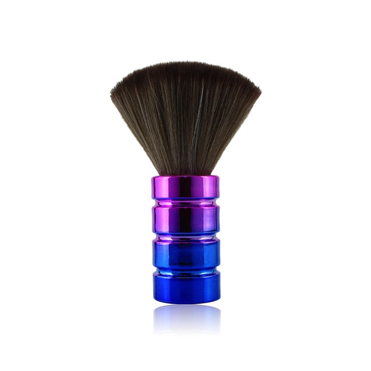 Electroplating Broken Hair Brush Haircut Neck Cleaning Brush, Four-section Gold, Four-section Silver, Four-section Gradient Purple, Round Handle Silver, Round Handle Gold, Round Handle Gradient Yellow, Round Handle Gradient Yellow Purple               ...