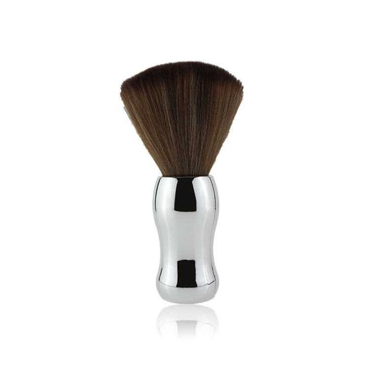 Electroplating Broken Hair Brush Haircut Neck Cleaning Brush, Four-section Gold, Four-section Silver, Four-section Gradient Purple, Round Handle Silver, Round Handle Gold, Round Handle Gradient Yellow, Round Handle Gradient Yellow Purple               ...