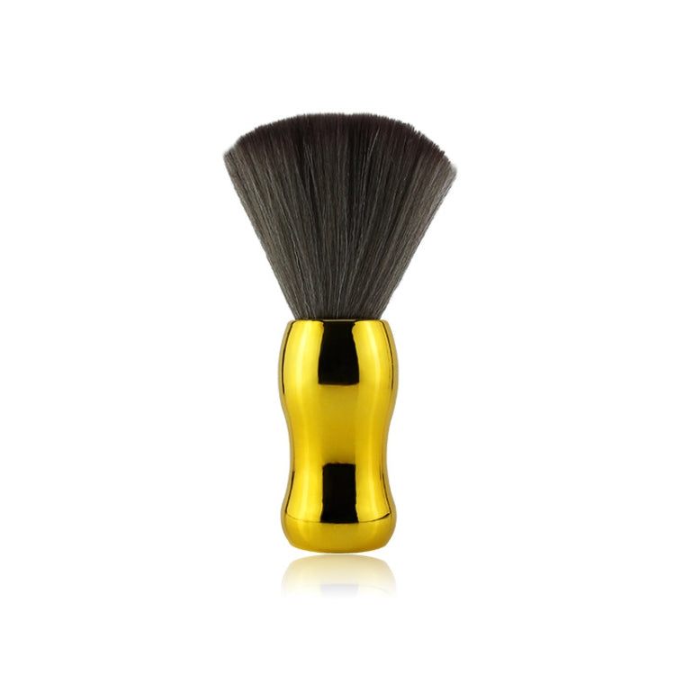Electroplating Broken Hair Brush Haircut Neck Cleaning Brush, Four-section Gold, Four-section Silver, Four-section Gradient Purple, Round Handle Silver, Round Handle Gold, Round Handle Gradient Yellow, Round Handle Gradient Yellow Purple               ...