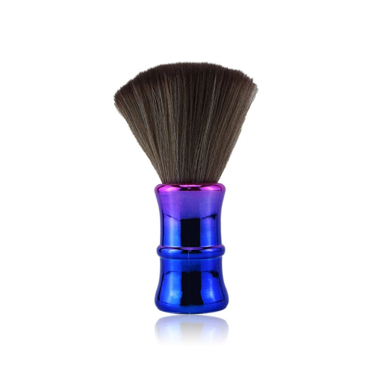 Electroplating Broken Hair Brush Haircut Neck Cleaning Brush, Four-section Gold, Four-section Silver, Four-section Gradient Purple, Round Handle Silver, Round Handle Gold, Round Handle Gradient Yellow, Round Handle Gradient Yellow Purple               ...