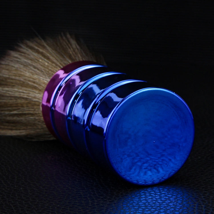 Electroplating Broken Hair Brush Haircut Neck Cleaning Brush, Four-section Gold, Four-section Silver, Four-section Gradient Purple, Round Handle Silver, Round Handle Gold, Round Handle Gradient Yellow, Round Handle Gradient Yellow Purple               ...