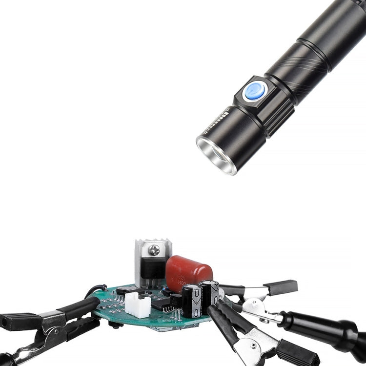 Six-Jaw Aluminum Alloy Soldering Station Repair Workbench, N-SS6LM-BK9