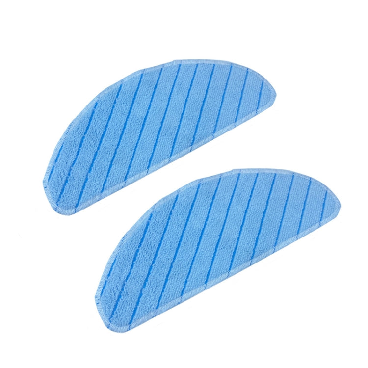 Accessories For Ecovacs Deebot T9 AIVI/T9 AIVI+, 2 Pairs  Edge Brush, 2 PCS Rag, 2 PCS Filter Net, Double Roller brush, Set